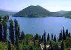 Lac de Bolsena, en Italie