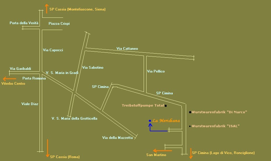 Bauernhaus in Italien an Viterbo, nahe Rom