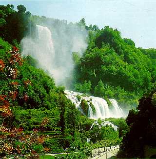 Le cascate delle Marmore (Umbria)