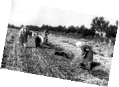 Tourism in countryside in Italy, near Rome